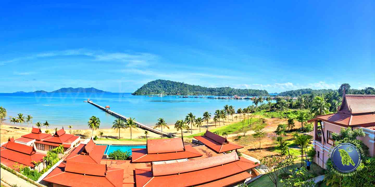 Bang Bao Bucht auf Koh Chang in Thailand