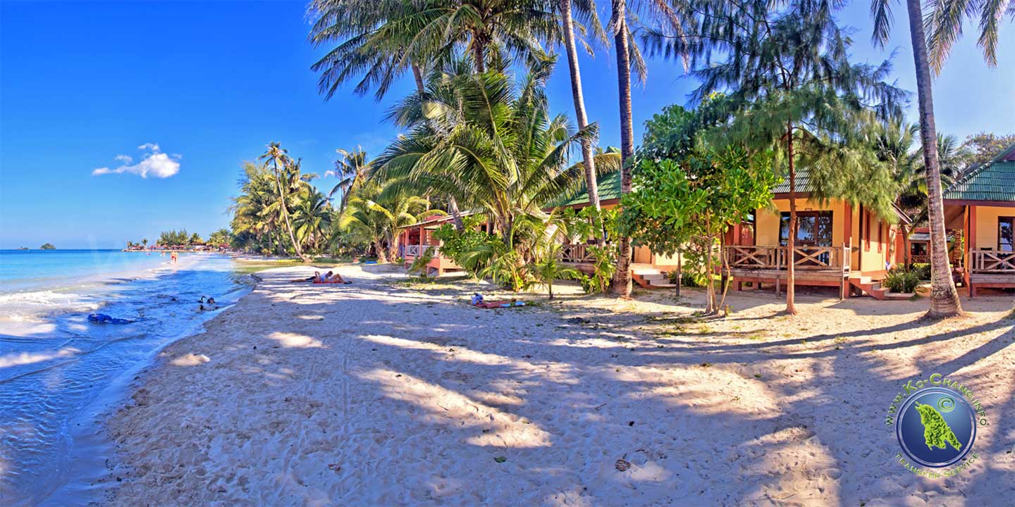 Kai Bae Beach Resort am Kai Bae Beach auf Koh Chang in Thailand