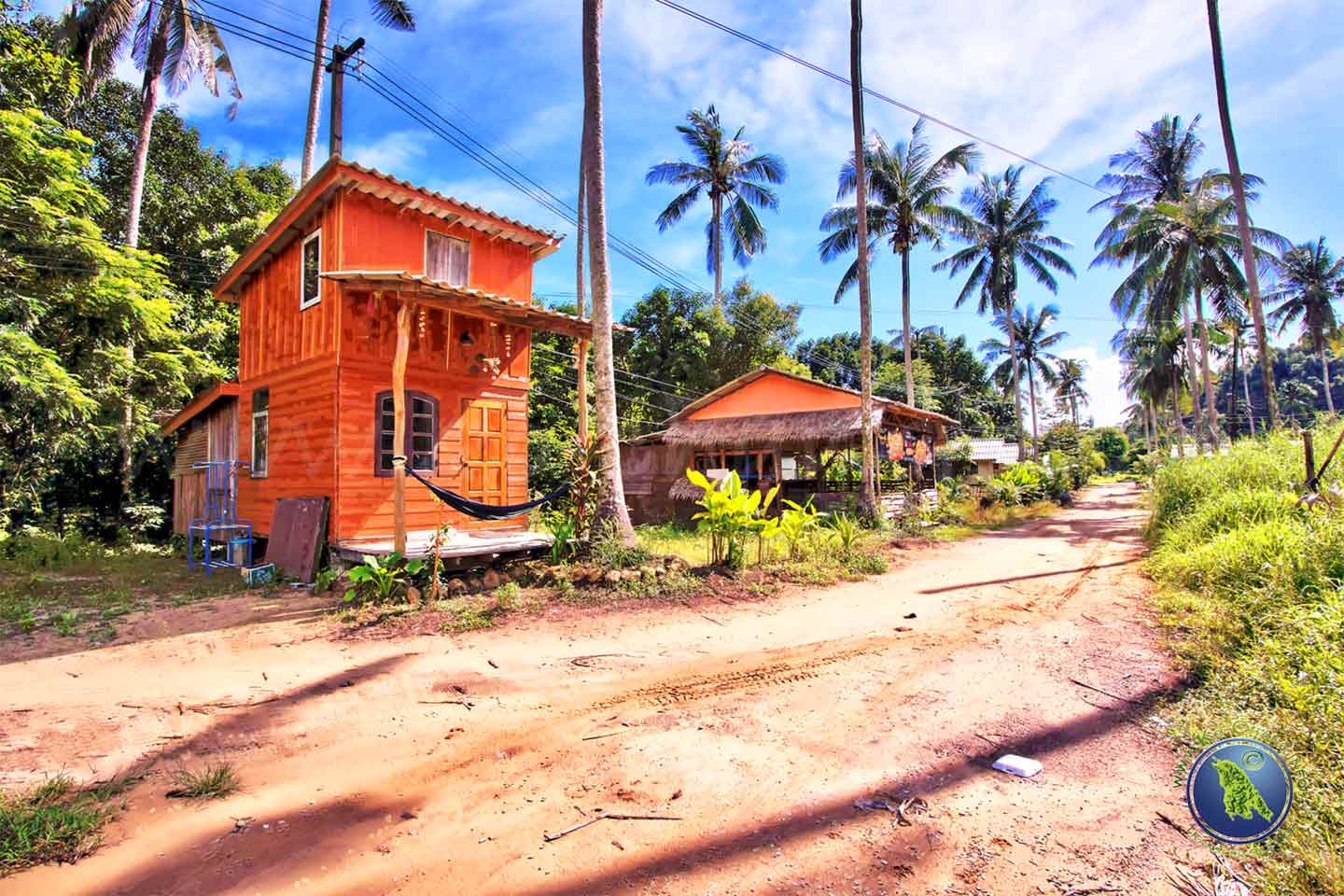 Dorf beim Klong Kloi Beach auf Koh Chang