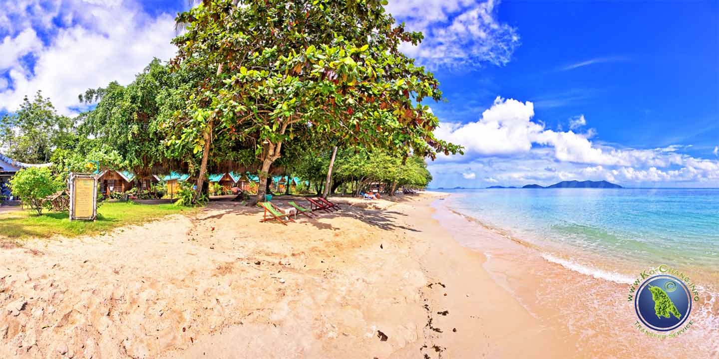 Klong Kloi Beach auf Koh Chang in Thailand