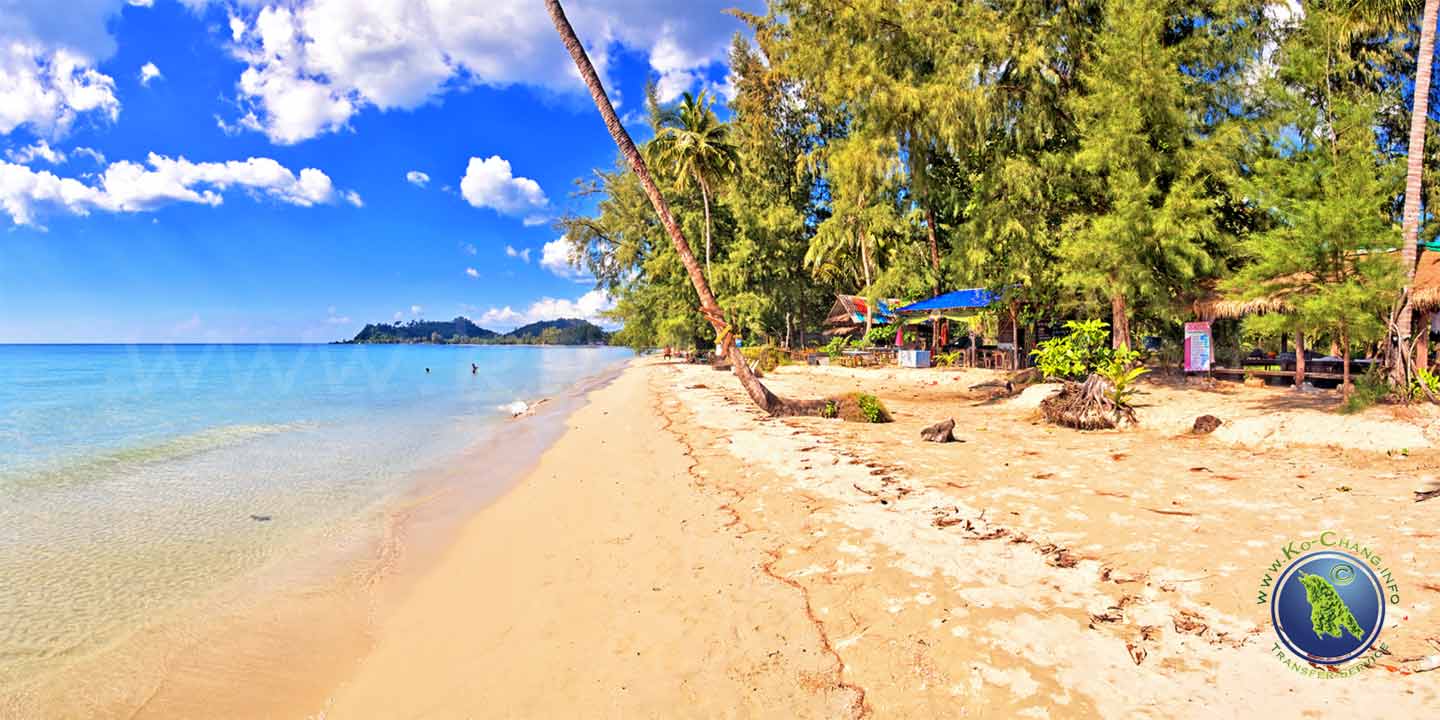 Klong Phrao Beach auf Koh Chang in Thailand