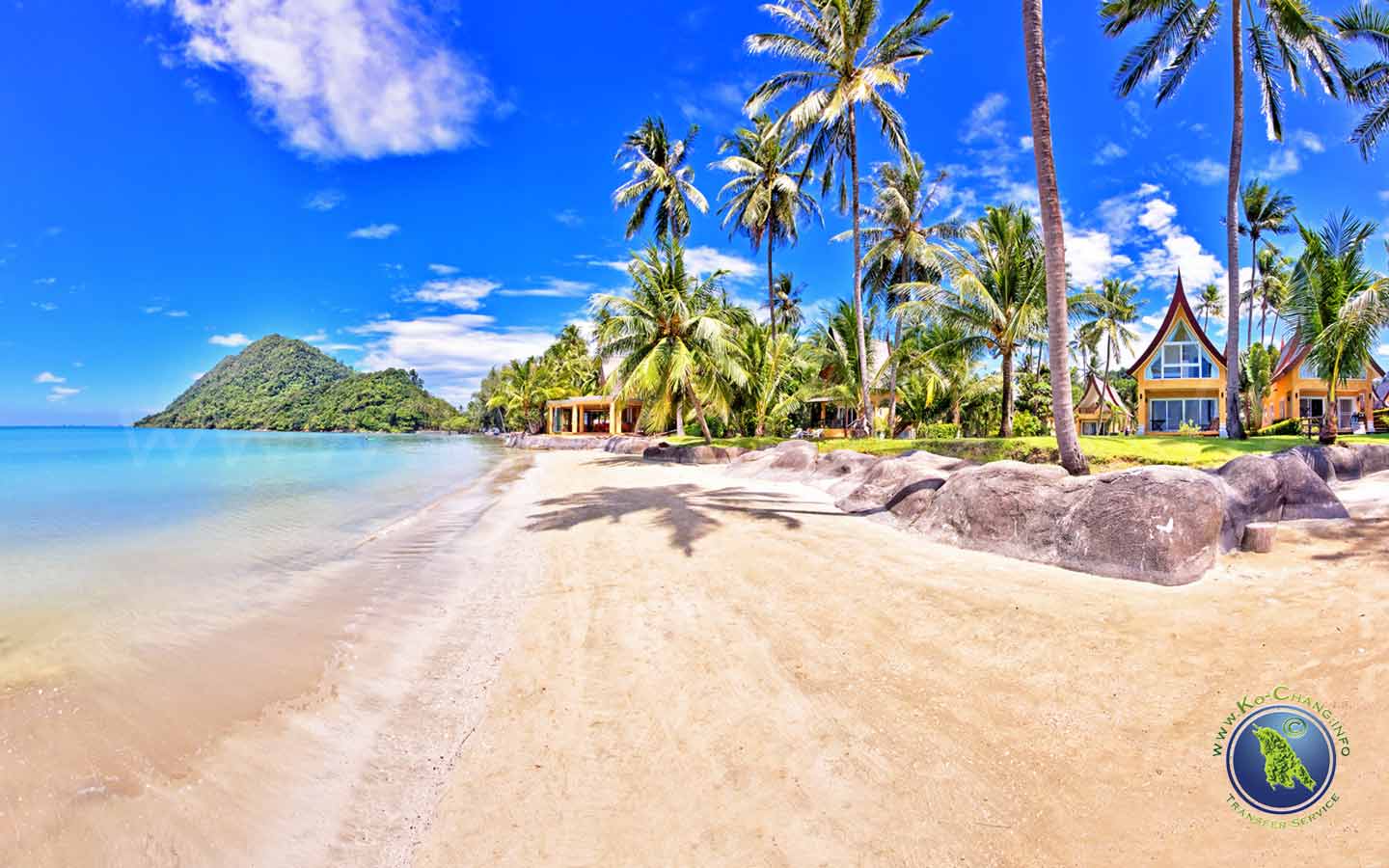 Chang Noi Beach in der Klong Son Bucht auf Koh Chang