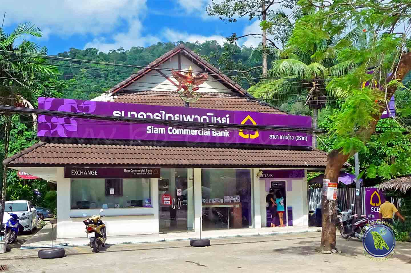 Succursale de banque sur Koh Chang en Thaïlande