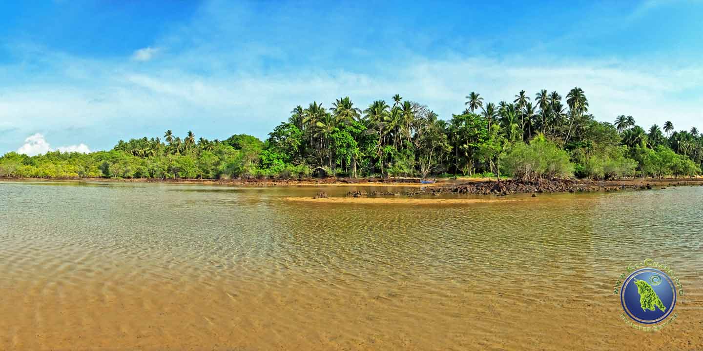 Nordküste mit dem Ao Tann Beach auf Koh Mak in Thailand