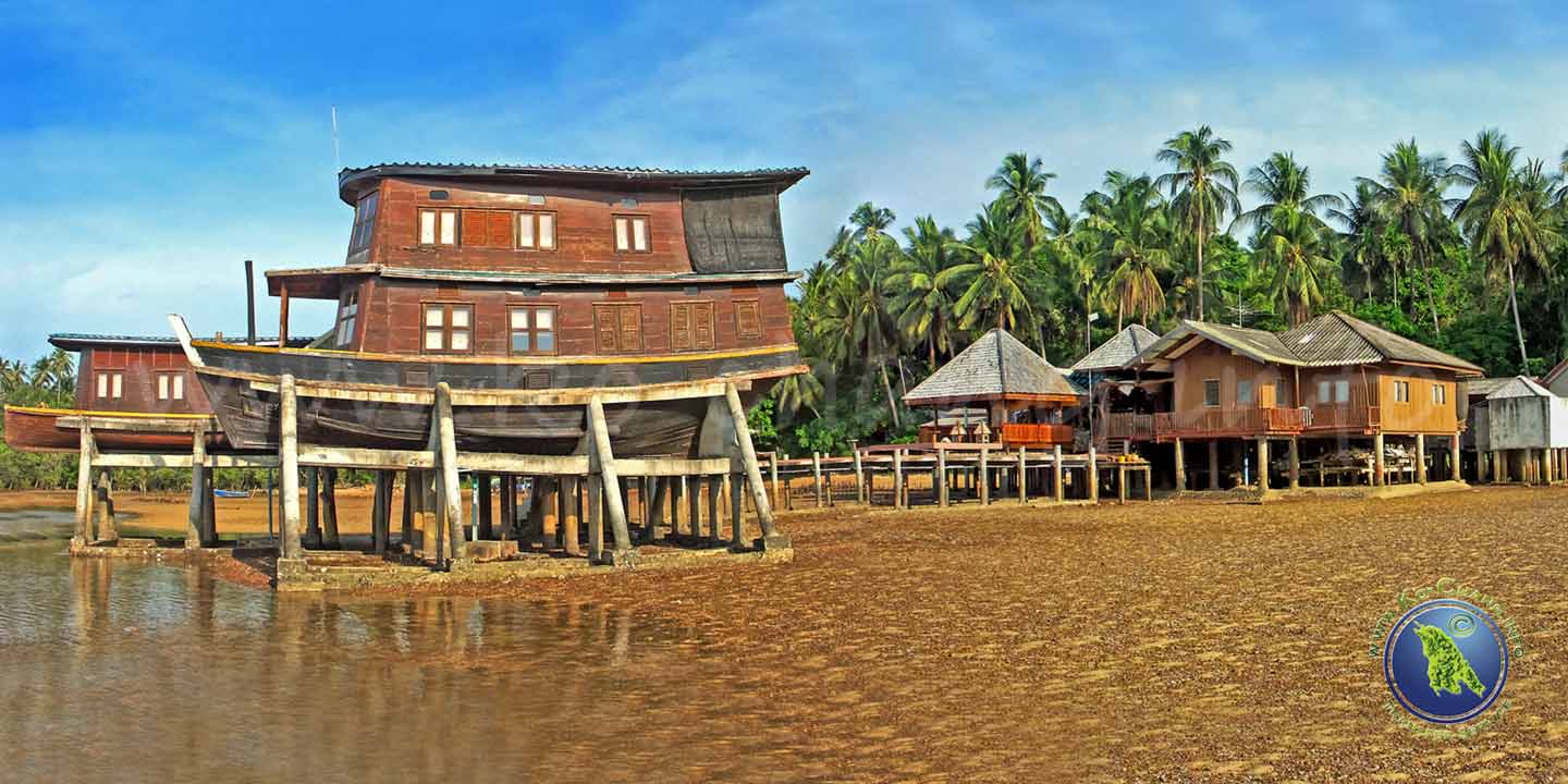 Nordküste mit dem Ao Tann Beach auf Koh Mak in Thailand