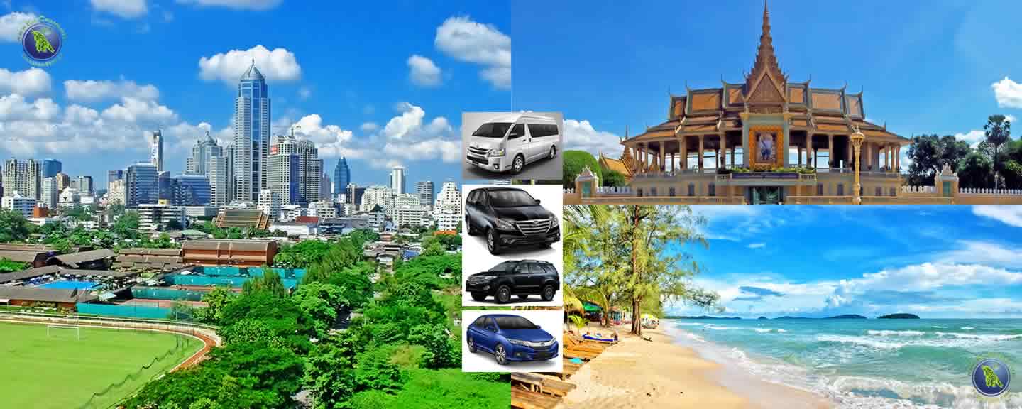 Bangkok in Thailand und Phnom Penh / Sihanoukville in Kambodscha