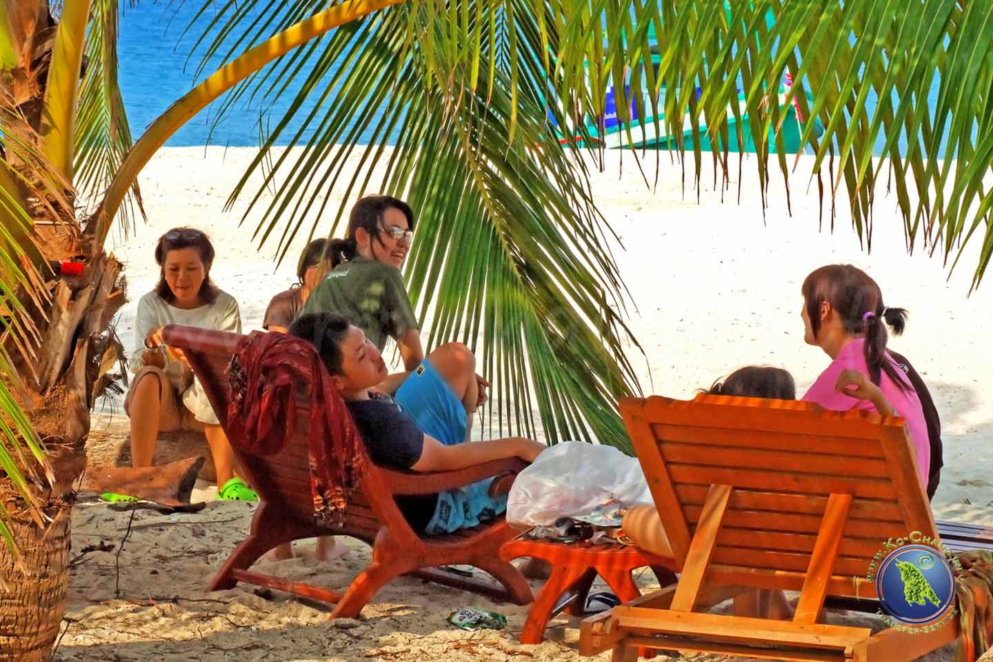 Thailänder am Strand